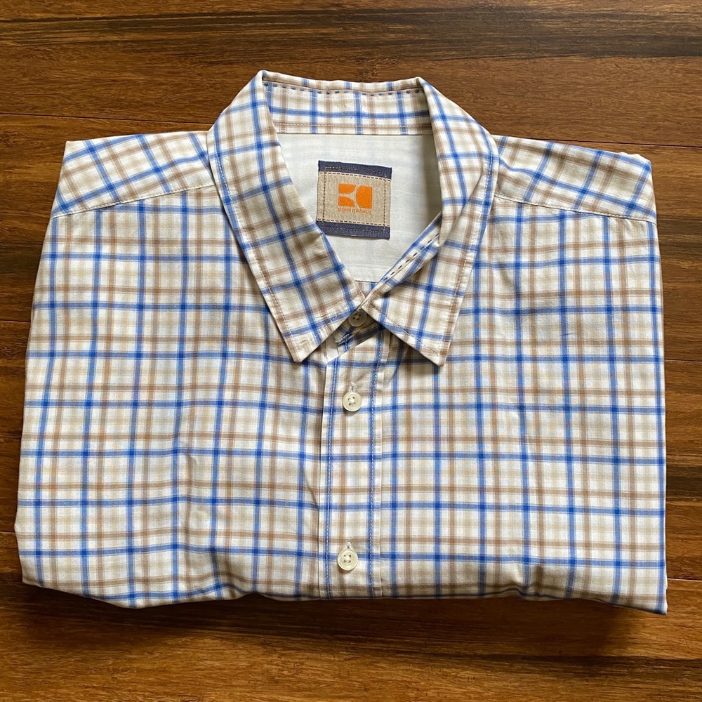 Boss Orange Long sleeve, plaid shirt sz XL